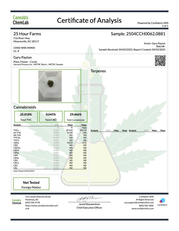 Garry Payton Flower 30$ 3.5G
