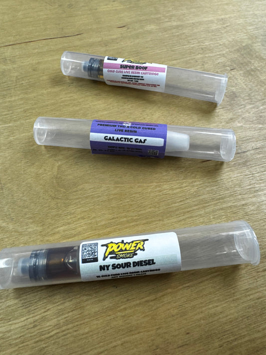 1G Cold Cure Live Resin Cartridge’s